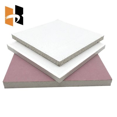 12mm Dry Wall Board Gypsum Panel Plasterboard For Decorative Partition